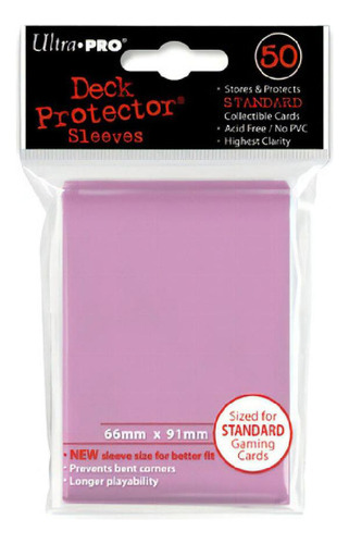 Libro - Protectores Standar Sunset Pink X 50 - Ultra Pro