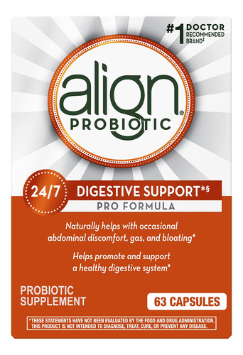 Probiotic Align Pro Formula 63 Cápsulas Para Mulheres E Home