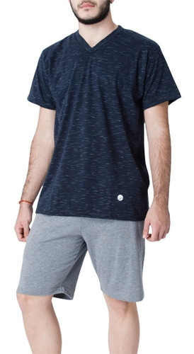 Pijama Hombre De Verano Algodón Eyelit 1908- Nueva Temporada