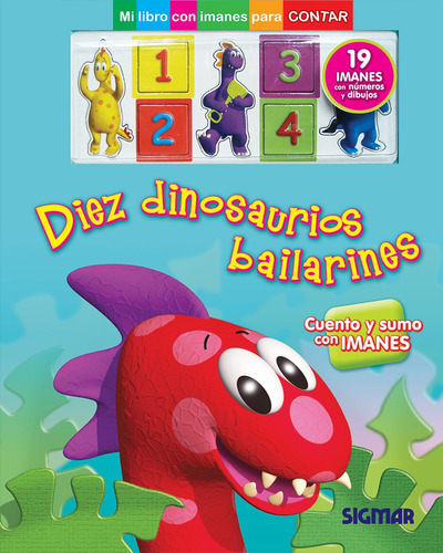 Magnetos 10 Dinosaurios Bailar