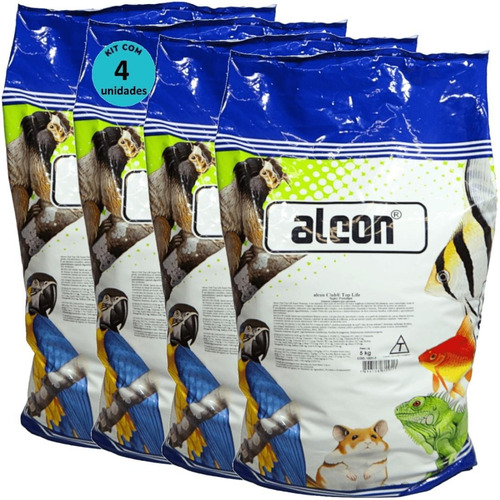 Alcon Club Top Life 5kg Super Premium Kit Com 4