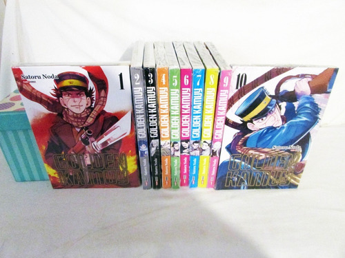 Mangás Golden Kamuy Vols. 1 Ao 10, Ed. Especial Em Português (Usado)