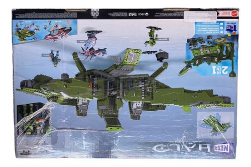 Mega Construx Pelican Inbound Halo Infinite Original Y Nuevo (Usado)