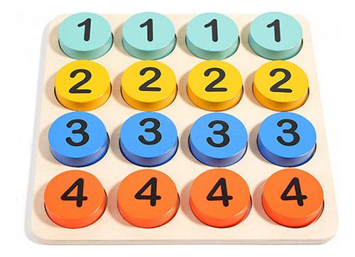 / Nuevo Rompecabezas De Sudoku De Madera, Juego De Sudoku,