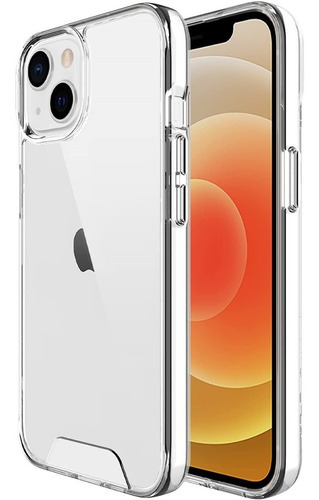 Capa emborrachada Genérica Anti Impacto transparente com design iphone 14 para Apple iPhone de 1 unidade