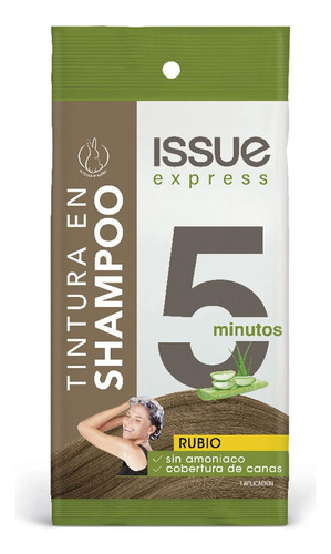  Issue Express 5 Minutos Tintura En Shampoo - Tono Rubio