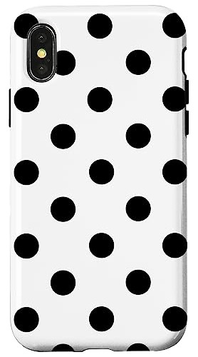 Funda Para iPhone X/xs Negro Y Blanco Plastico - 2