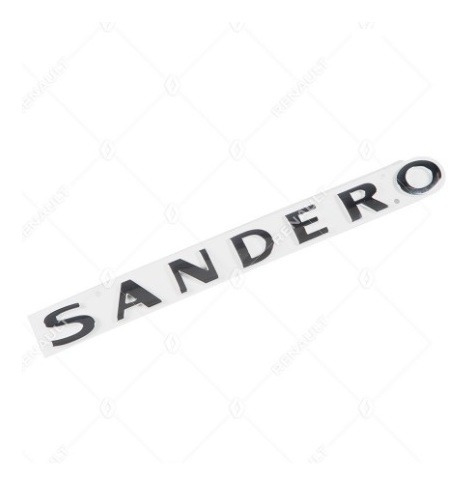 Emblema   Sandero   Porton Trasero Renault Sandero