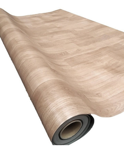 Imagen 1 de 4 de Piso Vinilico 0,5 Mm Rollo Simil Madera Uso Residencial X M2