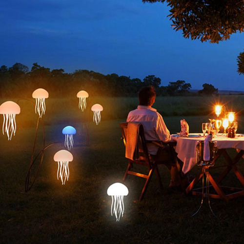 Lámpara Flotante De Medusas Lámpara De Noche De Medusas Con