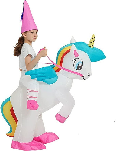 Disfraz De Unicornio Inflable