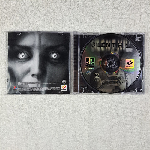 Silent Hill Prensado Ps1. Cd Mídia Prata Novo E Lacrado