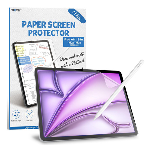 Protetores De Pantalla Xiron 2 Unidades Para Ipad Air 13 Pul