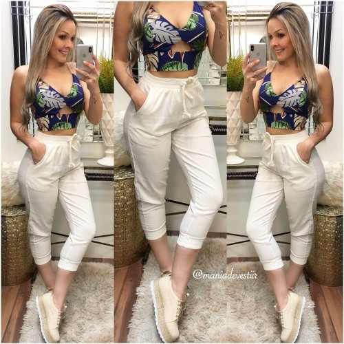 calça jogger feminina verao 2019