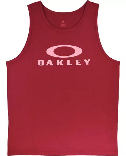 Camiseta Oakley Bark New Tee New Crimson Vermelho