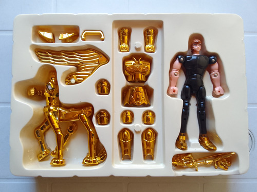 Boneco Aiolos De Sagitário Cavaleiros Do Zodíaco Bandai #2 (Usado)