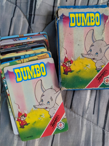 Juego De Cartas Disney Dumbo (Usado)