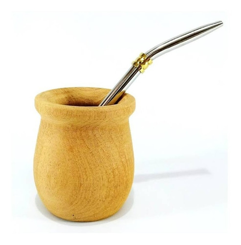 Imagen 1 de 5 de Mate Madera Para Pintar 10 Unidades Modelo Bocon
