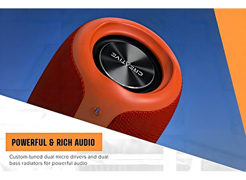 Creative Muvo Play Altavoz Portatil Bluetooth 5.0, Ipx7 Res