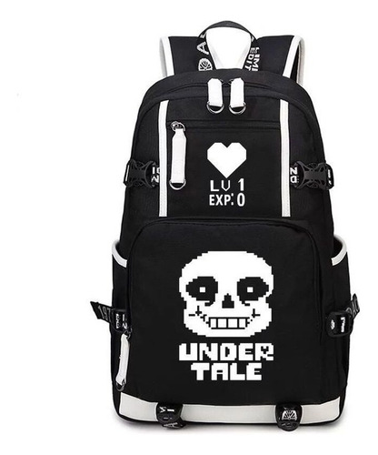 A Mochila Para Portátil Undertale Flower Sans Bolsas De Viaje
