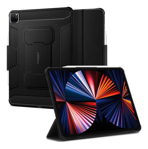 Apple iPad Pro 2021 12.9 Spigen Rugged Armor Pro Carcasa