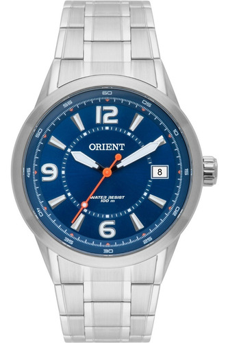 Relógio Orient Masculino Prata - Mbss1269 P2sx