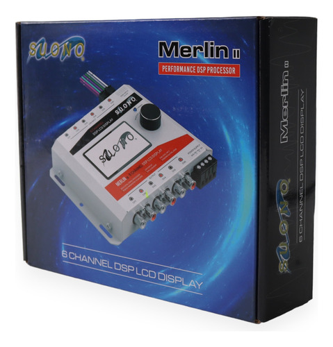 Suono Merlin Ii Procesador Digital De Señal (dsp) Para Auto Blanco