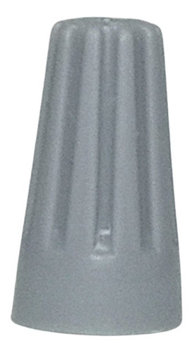 150 Conectores Torção Rosca Anti Corrosivo Cinza 0,5 A 2,5mm