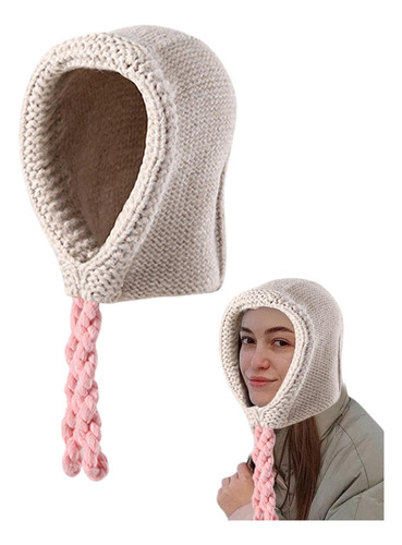 Genérico Gorro De Lana Cálido Mujer,sombrero De Invierno