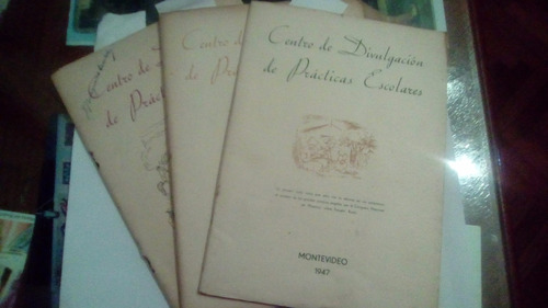   Lote De 4 Publicaciones De Didactica Escolar 