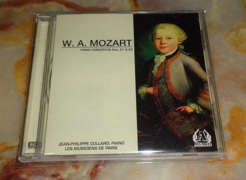 Mozart / Collard - Piano Concertos 21 & 24 - Cd Arg.