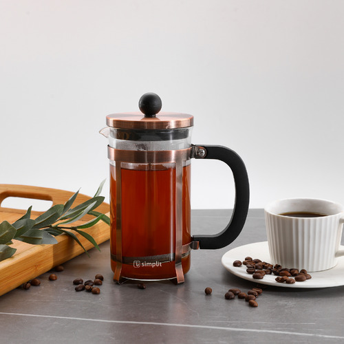Pack Espumador De Leche + Cafetera Prensa Francesa 600 Ml