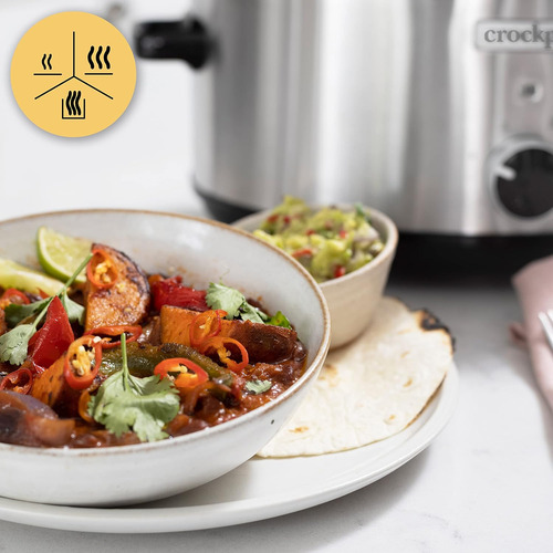 Olla De Cocción Lenta Sellar & Guisar Crockpot | 6,5 L