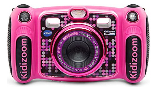 Vtech Kidizoom Duo 5.0 Deluxe - Cámara Digital De Selfies . Color Rosa