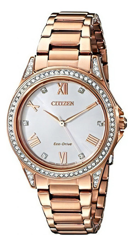 Relógio feminino Citizen EM0233-51a Just Watch Gold Pulse Quartz