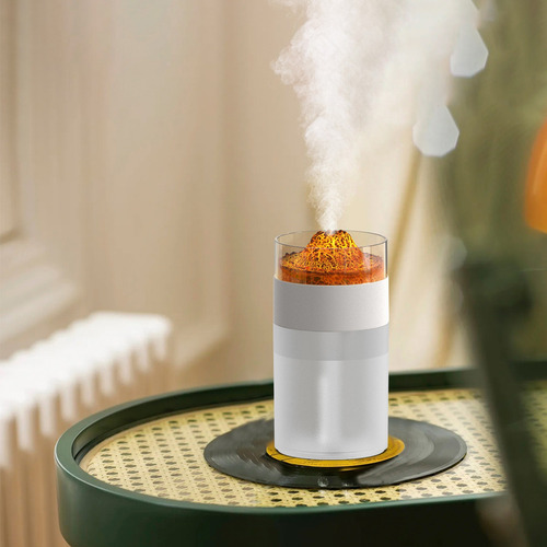 Humidificador De Luz O Simulated Volcano Colorful Vibes Plus