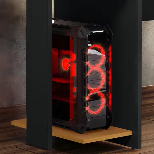Armario para PC Gamer con Space Color Negro/Nature Valorant
