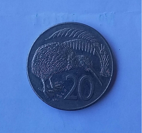 Moneda De 20 Centavos Año 1989