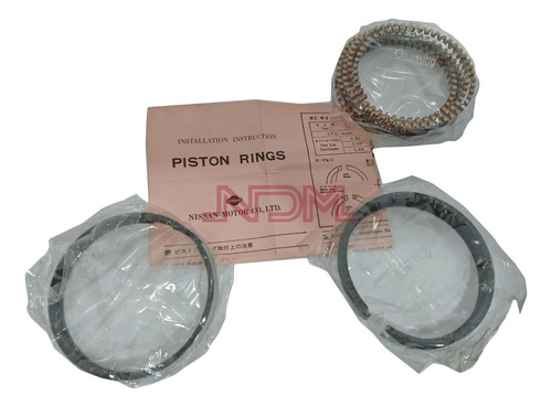 Aros De Piston Jgo.  Nissan Datsun Laurel 81-84  2.0 Ecbe