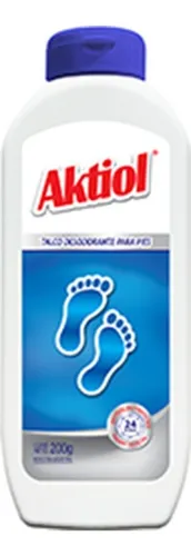 Aktiol Talco Desodorante Pedico En Polvo X 200 Gramos X12u