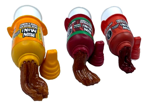 Pelon Pelo Rico Mini Mix Sandia Mango Champy 18pz De 13gr
