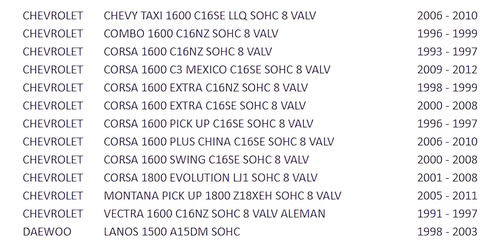 Culata Para Chevrolet Corsa 1.6 8 Valvulas 2003
