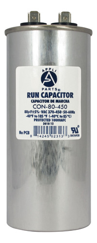 Appli Parts Condensador Capacitor De Marcha 80 Mfd Uf (