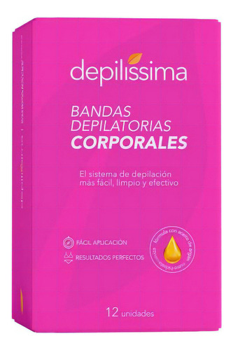 Bandas Depilatorias Depilissima Corporales