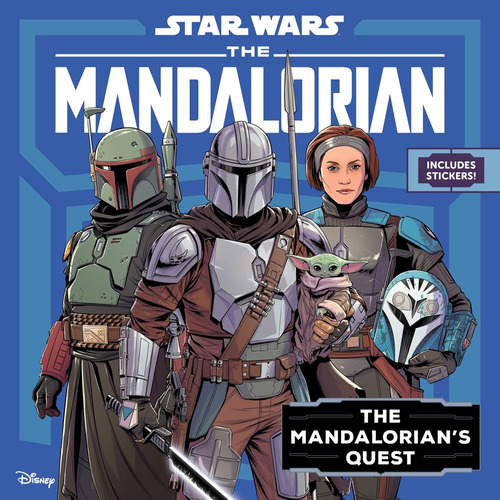 Star Wars: The Mandalorian: The Mandalorian's Quest, de Vitale, Brooke. Editorial Disney Lucasfilm Press, tapa blanda en inglés, 2022