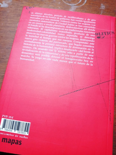 Imagen 3 de 3 de La Guerra Contra Las Mujeres. Rita Laura Segato