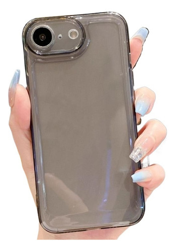 Capa Tpu Antichoque Com Tema Espacial Para iPhone 16e