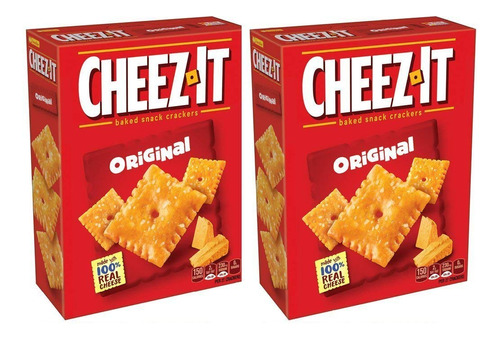 Cheez-it The Original Baked Snack Crackers - 7 Onzas, 2 Caja