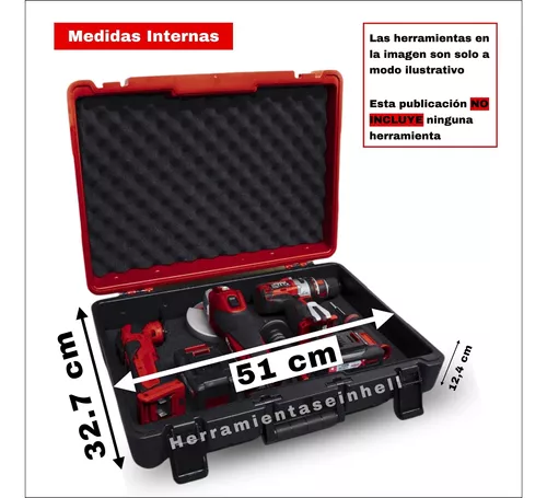 Maletín Mediano M55 para Herramientas - Herramientas Einhell