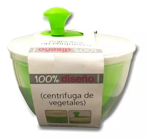 Escurridor Lechuga Centrifuga 23 Cm Verdura Escurre Agua